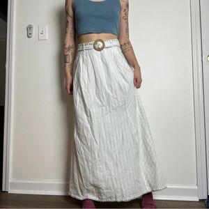 Anna Cate MiMi stripped Maxi Skirt Size XS